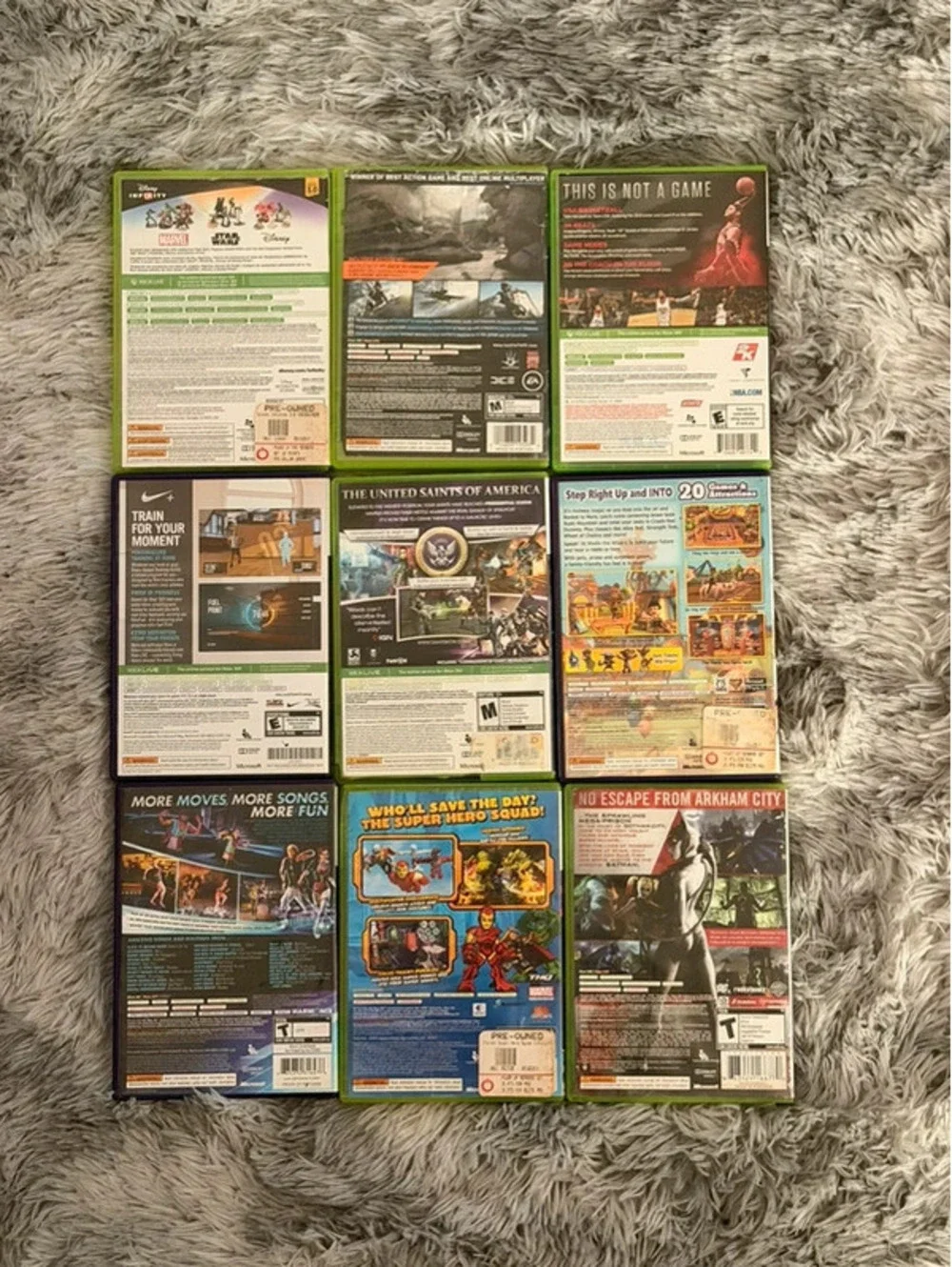 9 Xbox 360 games